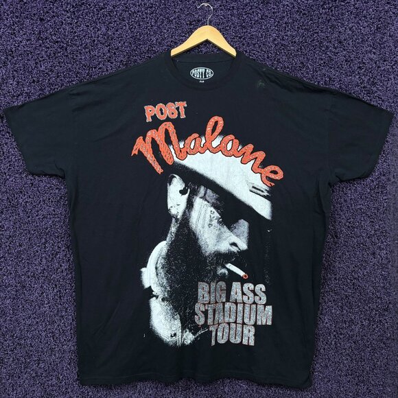 Post Malone Big A** Stadium Tour Oversized Shirt size one size - Picture 1 of 4